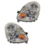 For Infiniti G35 Headlight Assembly 2003 2004 | Halogen | Sedan (CLX-M0-USA-REPI100106-CL360A70-PARENT1)