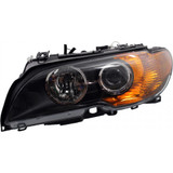For BMW 325Ci / 330Ci Headlight Assembly 2003 04 05 2006 Halogen | w/ Yellow Turn Indicator | Convertible / Coupe (CLX-M0-USA-REPB100150-CL360A70-PARENT1)