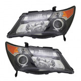 For Acura MDX Headlight Assembly 2007 2008 2009 | HID | w/ Technology Package (CLX-M0-USA-REPA100132-CL360A70-PARENT1)