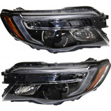 For Honda Ridgeline Headlight Assembly Assembly 2017 18 2019 | Halogen | w/o Auto Dimming | w/ Auto On/Off (CLX-M0-USA-REPHD100106-CL360A71-PARENT1)