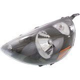 For Honda Fit Headlight Assembly 2007 2008 | Halogen | Black Interior (CLX-M0-USA-REPH100372-CL360A70-PARENT1)