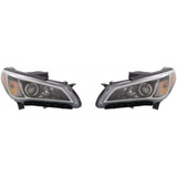 For Hyundai Sonata Headlight Assembly 2015 2016 2017 | Halogen | w/o Daytime Running Light | CAPA (CLX-M0-USA-REPH100358Q-CL360A70-PARENT1)