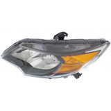 For Honda Civic Headlight Assembly 2014 2015 | Halogen | Coupe | CAPA (CLX-M0-USA-REPH100354Q-CL360A70-PARENT1)