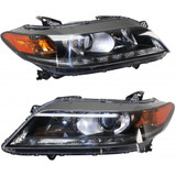 For Honda Accord Headlight Assembly 2013 2014 2015 | Halogen | 6 Cyl | Coupe | CAPA (CLX-M0-USA-REPH100362Q-CL360A70-PARENT1)