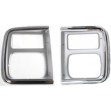 For Chevy G10 / G20 Headlight Door 1985-1991 | Single Head Lamps Chrome (CLX-M0-USA-7020-CL360A70-PARENT1)