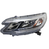 For Honda CR-V Headlight Assembly 2015 2016 | Halogen | w/ LED Daytime Running Light | CAPA (CLX-M0-USA-REPH100368Q-CL360A70-PARENT1)