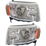 For Honda Pilot Headlight Assembly 2009 2010 2011 | Halogen | CAPA (CLX-M0-USA-REPH100334Q-CL360A70-PARENT1)