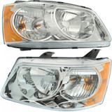 For Pontiac Torrent Headlight 2006 07 08 2009 Halogen | CAPA (CLX-M0-USA-P100116Q-CL360A70-PARENT1)