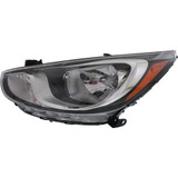 For Hyundai Accent Headlight Assembly 2012 2013 2014 | Halogen | Standard Type | Hatchback/Sedan (CLX-M0-USA-REPH100310-CL360A70-PARENT1)