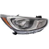 For Hyundai Accent Headlight Assembly 2012 2013 2014 | Halogen | Standard Type | Hatchback/Sedan | CAPA (CLX-M0-USA-REPH100310Q-CL360A70-PARENT1)