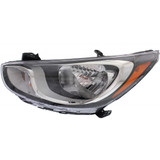 For Hyundai Accent Headlight Assembly 2012 2013 2014 | Halogen | Standard Type | Hatchback/Sedan | CAPA (CLX-M0-USA-REPH100310Q-CL360A70-PARENT1)
