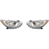For Hyundai Accent Headlight Assembly 2012 2013 2014 | Halogen | Standard Type | Hatchback/Sedan | CAPA (CLX-M0-USA-REPH100310Q-CL360A70-PARENT1)