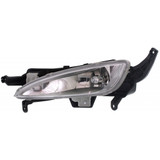 For Kia Optima Fog Light Assembly 2011 2012 2013 | Triangle | Excludes Hybrid Model (CLX-M0-USA-REPK107510-CL360A70-PARENT1)