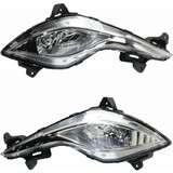 For Hyundai Sonata Fog Light Assembly 2011 12 13 14 2015 | Hybrid Model (CLX-M0-USA-REPH107710-CL360A70-PARENT1)