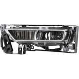 For Honda Accord Fog light Assembly 2013 2014 2015 | Sedan | Rectangular | w/ Chrome Bezel Border | Excludes Hybrid Model | CAPA (CLX-M0-USA-REPH107560Q-CL360A70-PARENT1)