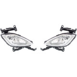 For Hyundai Elantra Fog Light Assembly 2011 2012 2013 Sedan (CLX-M0-USA-REPH107594-CL360A70-PARENT1)