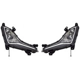 For Hyundai Elantra Fog Light Assembly 2014 2015 2016 | Sedan | CAPA Certified (CLX-M0-USA-REPH107592Q-CL360A70-PARENT1)