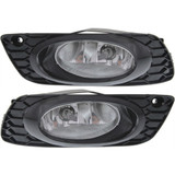 For Honda Civic Fog Light Assembly 2012 | Sedan | Round | Halogen | Excludes Hybrid Model (CLX-M0-USA-REPH107590-CL360A70-PARENT1)