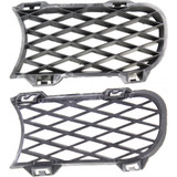 For Volkswagen Touareg Fog Light Cover 2004 05 06 2007 | Grille Bezel | Bumper Cover | Outer | Spoiler Grille | w/ Fog Lights | Primed (CLX-M0-USA-REPV015526-CL360A70-PARENT1)