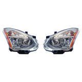 CarLights360: For 2008 NISSAN ROGUE Headlight Assembly w/Bulbs-DOT Certified (CLX-M1-314-1167L-AFD-CL360A1-PARENT1)