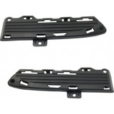 For Mini Cooper Fog Light Cover 2014 15 16 17 2018 | Grille Bezel | Air Inlet | w/ JCW Package | Base/S Model | Hatchback | Textured Black (CLX-M0-USA-RM01550006-CL360A70-PARENT1)