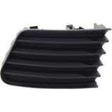 For Toyota Prius V Fog Light Cover 2012 2013 2014 | Grille Bezel | Bumper Cover | w/o Fog Lights | Black (CLX-M0-USA-REPT108640-CL360A70-PARENT1)