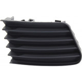 For Toyota Prius V Fog Light Cover 2012 2013 2014 | Grille Bezel | Bumper Cover | w/o Fog Lights | Black (CLX-M0-USA-REPT108640-CL360A70-PARENT1)