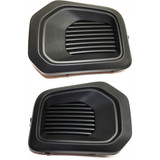 For Toyota Tacoma Fog Light Cover 2016 2017 2018 | Grille Bezel | Opening Cover | Textured Black (CLX-M0-USA-REPT108666-CL360A70-PARENT1)