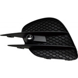 For Mercedes-Benz GLC300 Fog Light Cover 2016 2017 2018 Outer | Grille Bezel | Textured Black | Coupe / SUV | w/ AMG Package | w/ Sport Package (CLX-M0-USA-RM01550014-CL360A71-PARENT1)