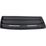 For Volkswagen Passat CC Fog Light Cover 2009 2010 | Grille Bezel | Bumper Cover | Outer | Black | w/o Fog Light Hole | Textured Black (CLX-M0-USA-REPV015508-CL360A71-PARENT1)