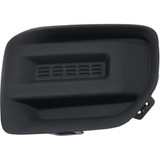 For GMC Canyon Fog Light Cover 2015 16 17 18 2019 | Grille Bezel | Bumper Cover | Textured Black | Excludes Denali Model | Textured Black (CLX-M0-USA-RG10860010-CL360A70-PARENT1)