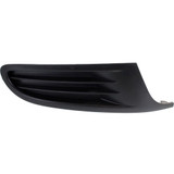 For Volkswagen Golf Fog Light Cover 2010 11 12 13 2014 | Grille Bezel | Textured Dark Gray | Hatchback (CLX-M0-USA-REPV108610-CL360A70-PARENT1)