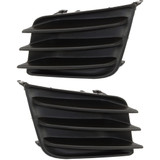 For Scion tC Fog Light Cover 2011 2012 2013 | Grille Bezel | Guard | Textured Black (CLX-M0-USA-REPS108604-CL360A70-PARENT1)