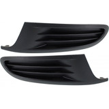 For Volkswagen Golf R Fog Light Cover 2012 2013 | Grille Bezel | Textured Dark Gray | Hatchback (CLX-M0-USA-REPV108610-CL360A71-PARENT1)