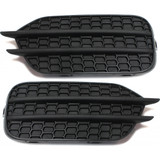 For Volkswagen Tiguan Fog Light Cover 2012 13 14 15 16 2017 | Grille Bezel | Type 1 | Textured Black (CLX-M0-USA-REPV108620-CL360A70-PARENT1)