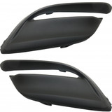 For Mazda 3 / 3 Sport Fog Light Cover 2017 2018 | Grille Bezel | Textured Black | Hatchback/Sedan (CLX-M0-USA-RM10860004-CL360A70-PARENT1)