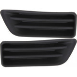 For Honda Accord Fog Light Cover 2006-2007 | Grille Bezel | w/ Bezel | Sedan | Black (CLX-M0-USA-REPH108618-CL360A70-PARENT1)