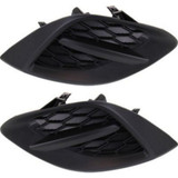 For Mazda 2 Fog Light Cover 2011 12 13 2014 | Grille Bezel | Textured Black (CLX-M0-USA-REPM108628-CL360A70-PARENT1)