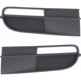 For Volkswagen Beetle Fog Light Cover 2012-2018 | Grille Bezel | Bumper Cover | Outer | w/o Chrome Molding | w/o Fog Light Hole | Convertible/Coupe | Black (CLX-M0-USA-REPV108616-CL360A70-PARENT1)