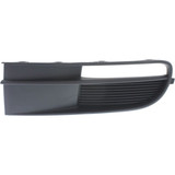 For Volkswagen Beetle Fog Light Cover 2012-2018 | Grille Bezel | Bumper Cover | Outer | w/o Chrome Molding | w/o Fog Light Hole | Convertible/Coupe | Black (CLX-M0-USA-REPV108616-CL360A70-PARENT1)