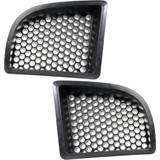 For Saturn Vue Fog Light Cover 2002 03 04 2005 | Grille Bezel | Textured Black (CLX-M0-USA-REPS107516-CL360A70-PARENT1)