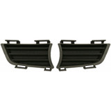 For Pontiac Vibe Fog Light Cover 2005 06 07 2008 Outer | Grille Bezel | Lower | Black (CLX-M0-USA-P070328-CL360A70-PARENT1)