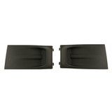 For Ford Focus Fog Light Cover 2008 09 10 2011 | w/o Fog Light Hole | Textured Black (CLX-M0-USA-REPF107502-CL360A70-PARENT1)