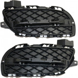 For Jaguar XJR Fog Light Cover 2014 15 16 2017 | Grille Bezel | Bumper Cover | Outer | w/o Grille Opening | Primed (CLX-M0-USA-REPJ015506-CL360A71-PARENT1)