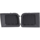 For Jeep Renegade Fog Light Cover 2015 16 17 2018 Outer | Grille Bezel | Textured Black (CLX-M0-USA-REPJ015510-CL360A70-PARENT1)