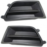 For Ford Mustang Fog Light Cover 2010 2011 2012 | w/o Fog Light Hole | Base Model | Textured Black (CLX-M0-USA-REPF108624-CL360A70-PARENT1)