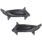 For Hyundai Sonata Fog Light Cover 2011 2012 2013 | Grille Bezel | Excludes Hybrid Model | Primed (CLX-M0-USA-REPH018904-CL360A70-PARENT1)