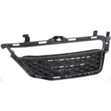 For Mercedes-Benz B3 AMG Fog Light Cover 2010 11 12 2013 Outer | Sedan / Wagon | Textured Black (CLX-M0-USA-REPM015504-CL360A70-PARENT1)