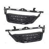 For Mercedes-Benz B3 AMG Fog Light Cover 2010 11 12 2013 Outer | Sedan / Wagon | Textured Black (CLX-M0-USA-REPM015504-CL360A70-PARENT1)