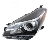 For Toyota Yaris Headlight 2015 2016 2017 Proj Type | with LED Daytime Running Light | SE Model (CLX-M0-USA-RT10010002-CL360A70-PARENT1)